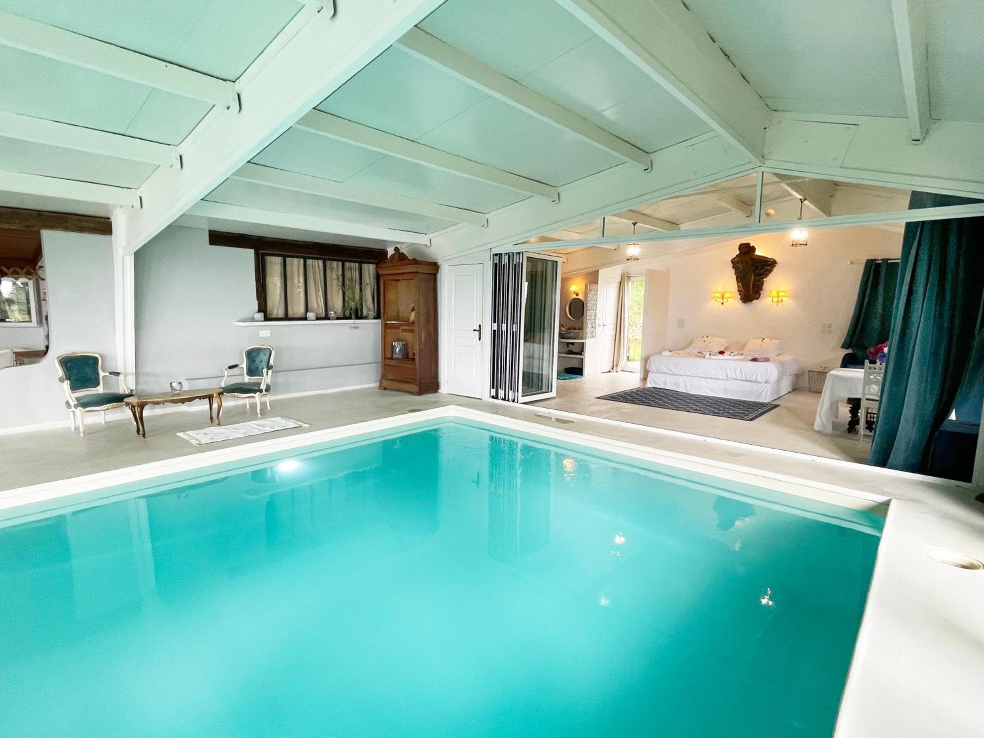 Suite Loft De La Sirene Grande Piscine Privee Marais-Vernier エクステリア 写真